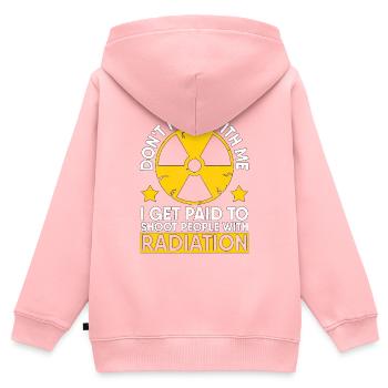 Radiology Xray Rad Tech Pharmacy Tech Phlebotomist - Kids Premium Organic Zip-up Hoodie - rose - Back - AI Model Kid Female (0cm)