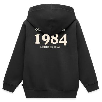 1984 Vintage Limited Original - Kinder Premium Organic Zip Hoodie - Schwarz - Hinten - AI Model Kid Male (0cm)