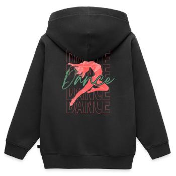 Classical dance - Kids Premium Organic Zip-up Hoodie - black - Back - AI Model Kid Male (0cm)
