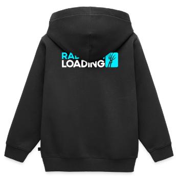 Radiology Radiologist Radiology Technician - Kids Premium Organic Zip-up Hoodie - black - Back - AI Model Kid Male (0cm)