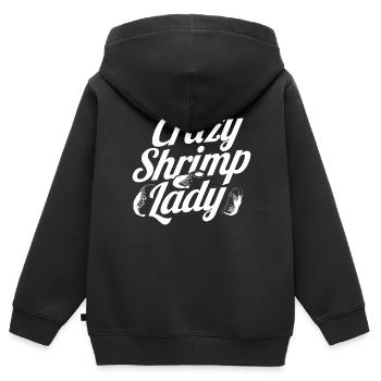 Seafood Lovers Gift Seafood - Kids Premium Organic Zip-up Hoodie - black - Back - AI Model Kid Male (0cm)