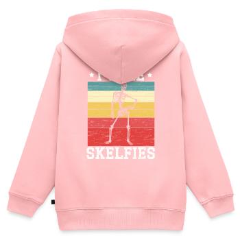 Rad Tech Röntgenradiologie Radiologie Radiologie Radiologie Radiologie - Kinder Premium Organic Zip Hoodie - Rosa - Hinten - AI Model Kid Female (0cm)