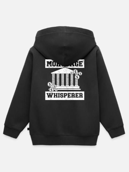 Kreditsachbearbeiter Beruf Schuldendarlehenssachbearbeiter - Kinder Premium Organic Zip Hoodie - Schwarz
