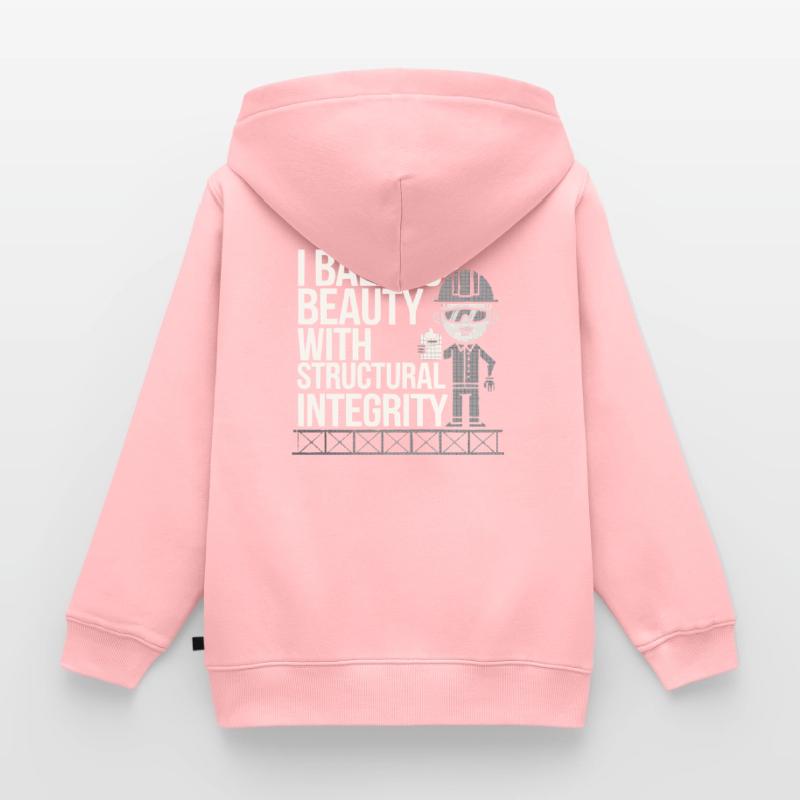 Structural Engineer Job Structural Engineering Kids Premium Organic Zip-up Hoodie