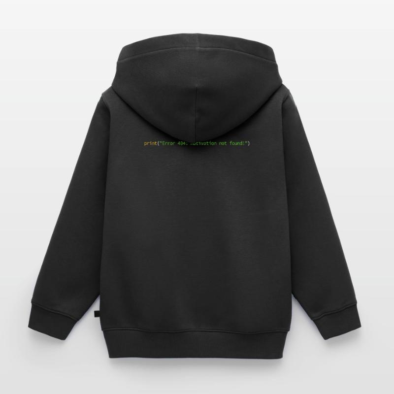Programmierer Informatiker Nerd Softwareingenieur Kinder Premium Organic Zip Hoodie