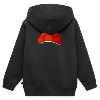 Schwarzwald Schwarzwälder Baden-Württemberg - Kinder Premium Organic Zip Hoodie - Schwarz - Hinten - AI Model Kid Male (0cm)