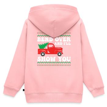 Where Do You Think You're Gonna Put A Tree That - Kids Premium Organic Zip-up Hoodie - rose - Back - AI Model Kid Female (0cm)