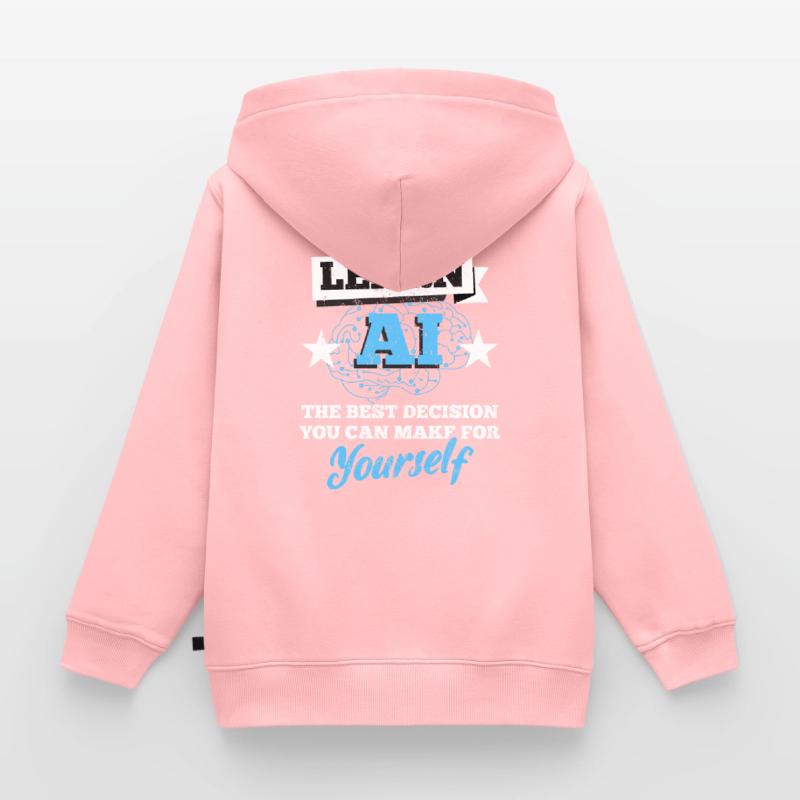 Engineers Software Developer Computer Geeks Kids Premium Organic Zip-up Hoodie