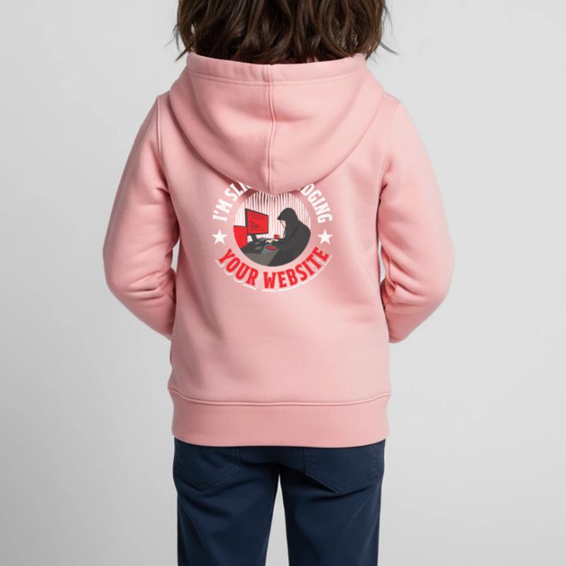 Software Entwickler Coder Kinder Premium Organic Zip Hoodie