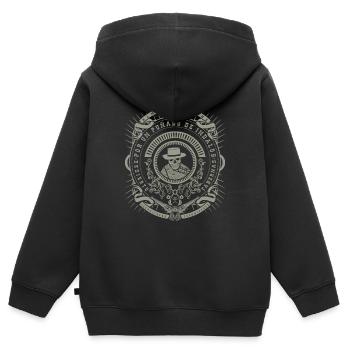 Pour une poignée d’indalos, western spaghetti - Sweat Premium à capuche zippé enfant bio - noir - Dos - AI Model Kid Male (0cm)
