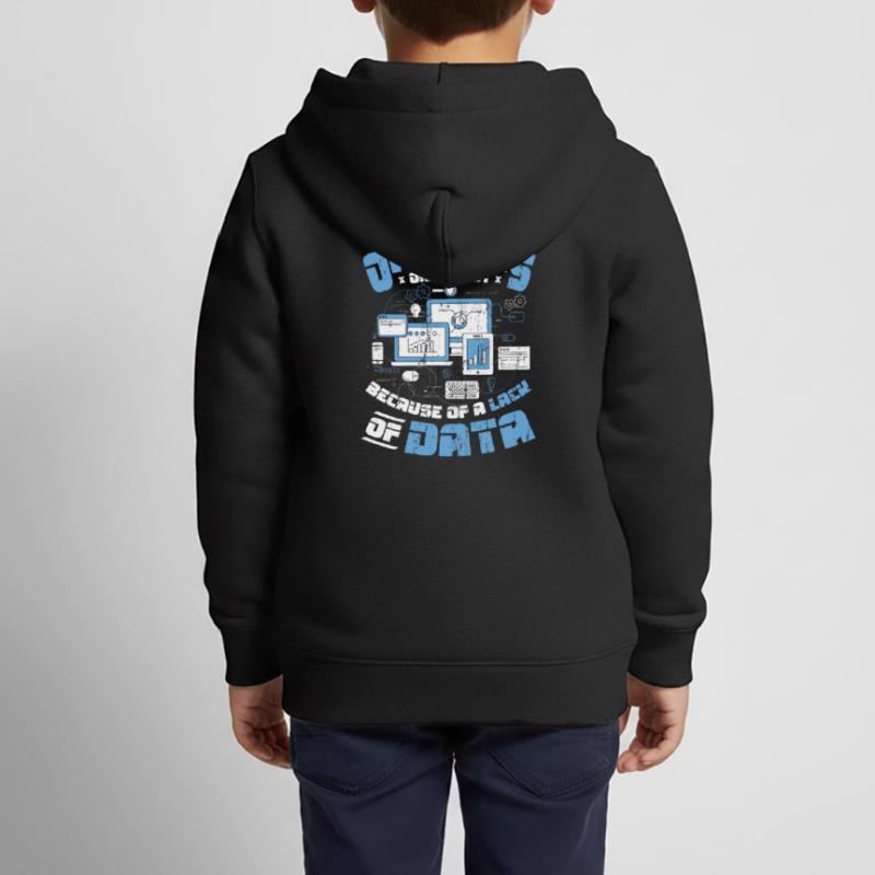 Opinions Data Shortage - Data Scientist Data Kids Premium Organic Zip-up Hoodie