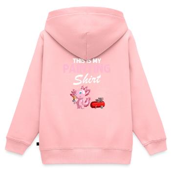 Car painter offer for coachbuilders - Kids Premium Organic Zip-up Hoodie - rose - Back - AI Model Kid Female (0cm)