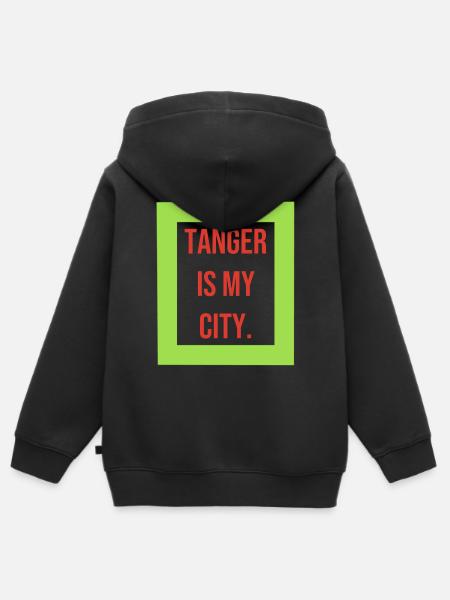 Tanger Bucket Hat - Kinder Premium zip hoodie biologisch - zwart