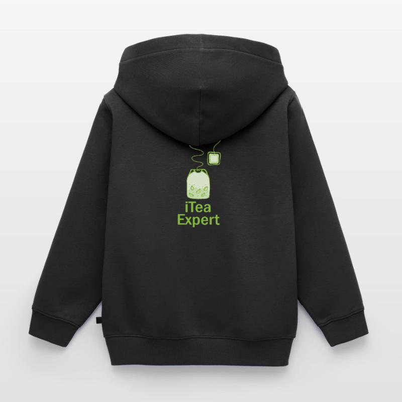 IT Expert Coding Beruf Spruch Geschenk Kinder Premium Organic Zip Hoodie
