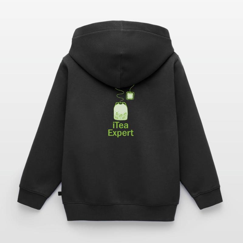 IT Expert Coding Beruf Spruch Geschenk Kinder Premium Organic Zip Hoodie