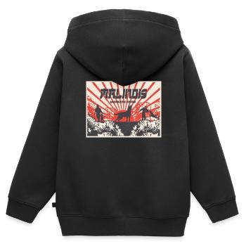 Malinois Working Dogs IGP Motiv Shirt - Kinder Premium Organic Zip Hoodie - Schwarz - Hinten - AI Model Kid Male (0cm)