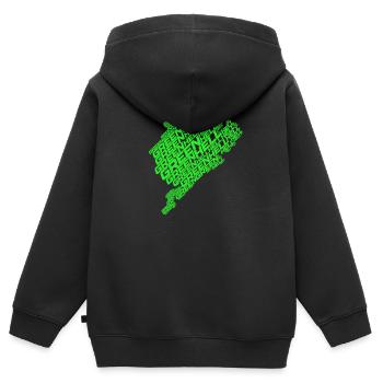 24 Stunden Rennen Langstrecken Meisterschaft - Kinder Premium Organic Zip Hoodie - Schwarz - Hinten - AI Model Kid Male (0cm)
