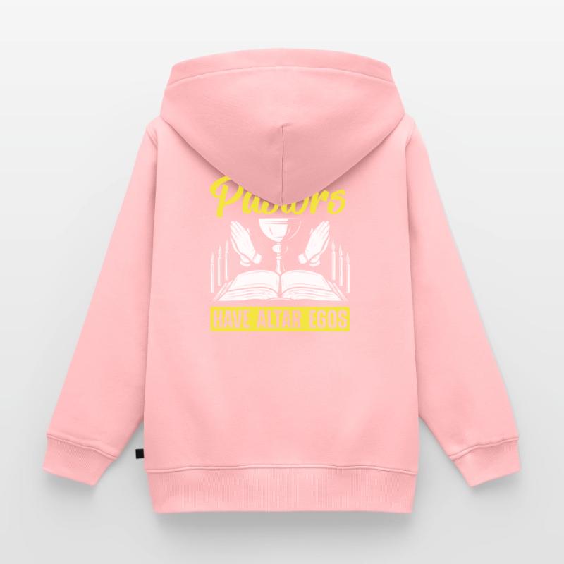 Appréciation du pasteur Pasteur Pasteurs Prédicateurs Ont Sweat Premium à capuche zippé enfant bio