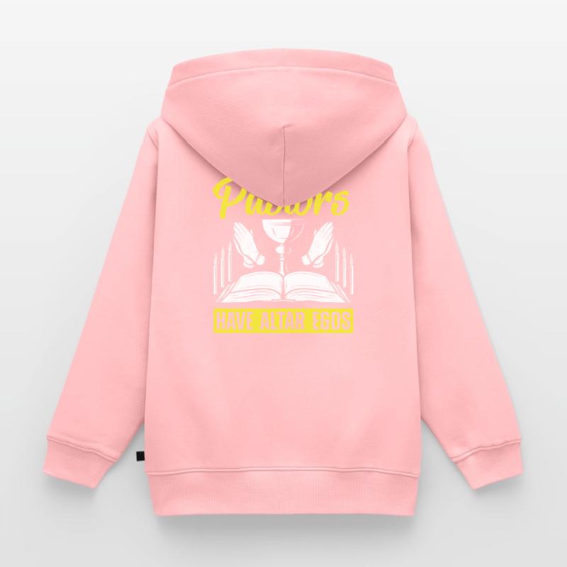 Appréciation du pasteur Pasteur Pasteurs Prédicateurs Ont Sweat Premium à capuche zippé enfant bio