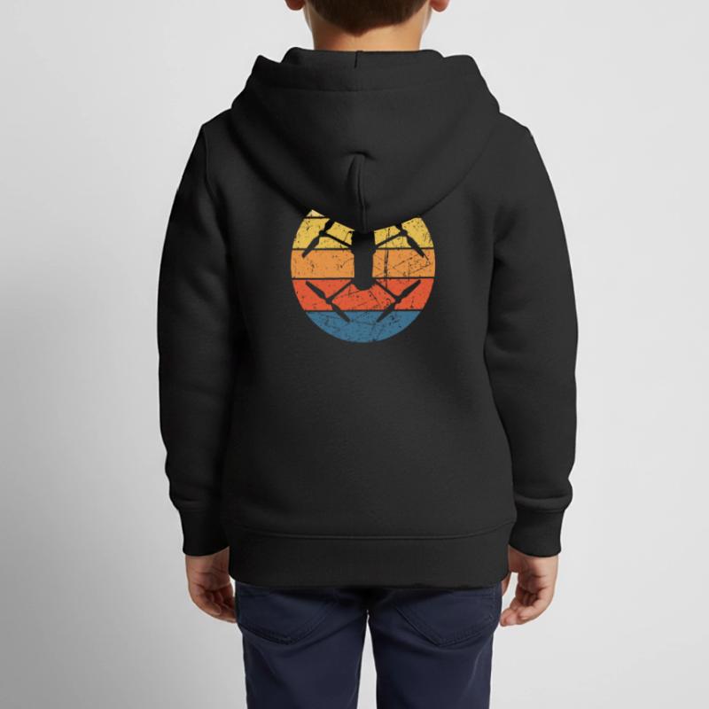 Drone Drone Pilot Drone Operator Quadcopter Kids Premium Organic Zip-up Hoodie