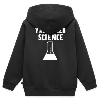 Safari Wildlife Afrika die großen 5 Zoologie - Kinder Premium Organic Zip Hoodie - Schwarz - Hinten - AI Model Kid Male (0cm)