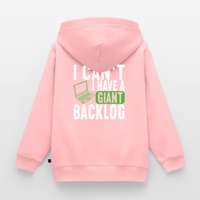 Programmierer Informatiker Kinder Premium Organic Zip Hoodie