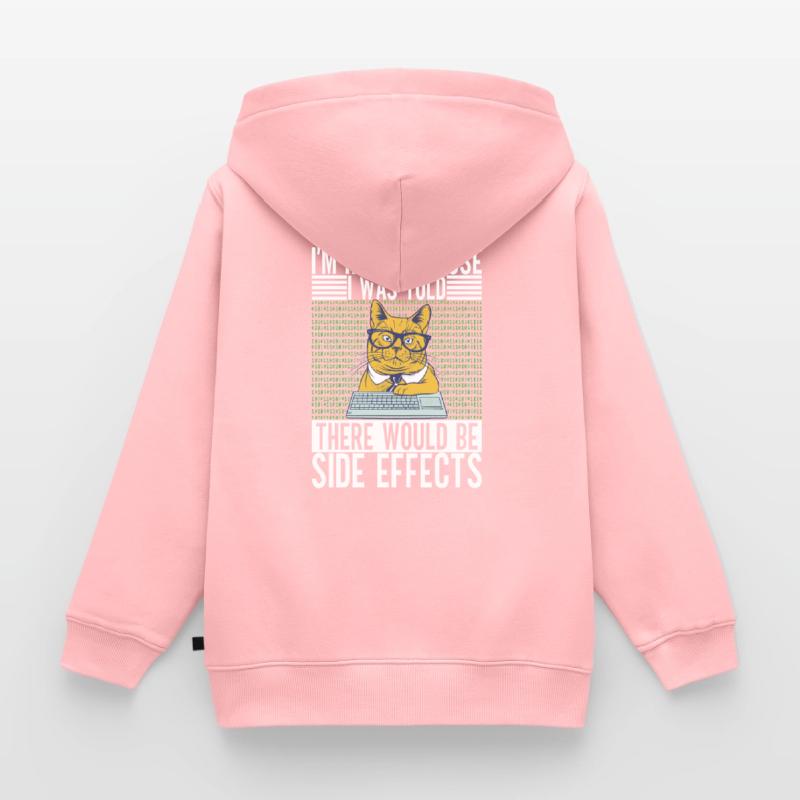 Programmer Computer Scientist Kids Premium Organic Zip-up Hoodie