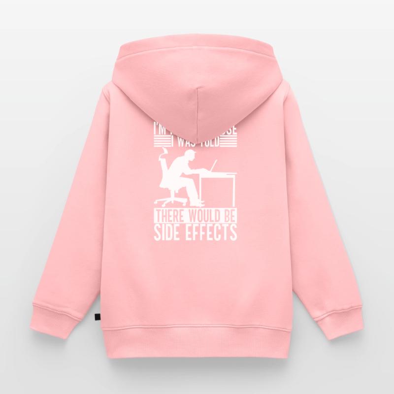 Programmer Computer Scientist Kids Premium Organic Zip-up Hoodie