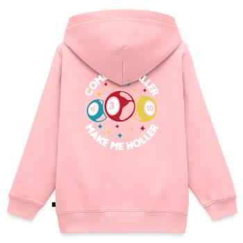 Bingo Bingo Spieler Altenheim Bingo Party - Kinder Premium Organic Zip Hoodie - Rosa - Hinten - AI Model Kid Female (0cm)