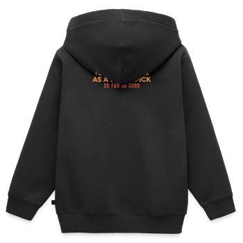 I Use A Dynamite Stick As A Toothpick Relaxing Pun - Kids Premium Organic Zip-up Hoodie - black - Back - AI Model Kid Male (0cm)
