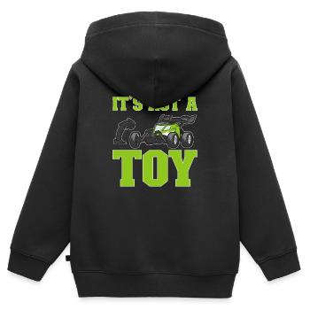 RC Car Remote Control Car - Kids Premium Organic Zip-up Hoodie - black - Back - AI Model Kid Male (0cm)