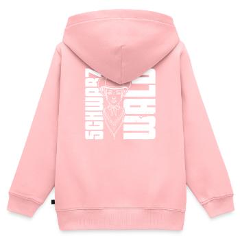 Schwarzwaldmädel Schwarzwald German Wald - Kids Premium Organic Zip-up Hoodie - rose - Back - AI Model Kid Female (0cm)