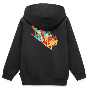 Scuba Tauchen Scuba Taucher Scuba Diver - Kinder Premium Organic Zip Hoodie - Schwarz - Hinten - AI Model Kid Male (0cm)