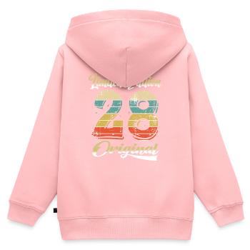 96 Years Birthday Vintage 1928 Limited Edition - Kids Premium Organic Zip-up Hoodie - rose - Back - AI Model Kid Female (0cm)