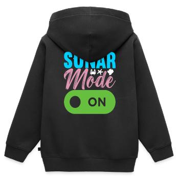 Marine Biology Marine Biologist - Kids Premium Organic Zip-up Hoodie - black - Back - AI Model Kid Male (0cm)