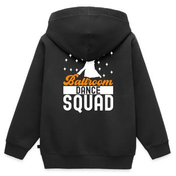 Ballsaal Tanz Ballsaaltänzer Gesellschaftstänzer - Kinder Premium Organic Zip Hoodie - Schwarz - Hinten - AI Model Kid Male (0cm)