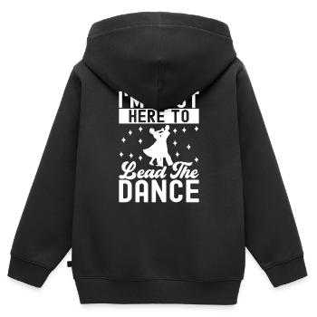 Ballsaal Tanz Ballsaaltänzer Gesellschaftstänzer - Kinder Premium Organic Zip Hoodie - Schwarz - Hinten - AI Model Kid Male (0cm)