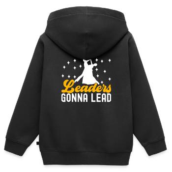 Ballsaal Tanz Ballsaaltänzer Gesellschaftstänzer - Kinder Premium Organic Zip Hoodie - Schwarz - Hinten - AI Model Kid Male (0cm)