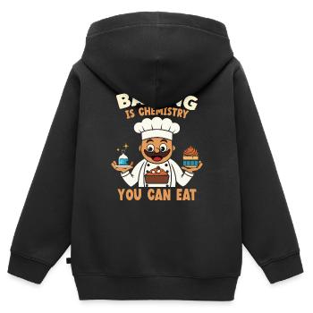 Mieux faire vivre le monde - Sweat Premium à capuche zippé enfant bio - noir - Dos - AI Model Kid Male (0cm)
