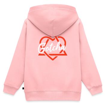 Gotcha Day Adoption Foster Care Adopt Children - Kids Premium Organic Zip-up Hoodie - rose - Back - AI Model Kid Female (0cm)
