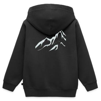 Skilift Ski Lift - Kinder Premium Organic Zip Hoodie - Schwarz - Hinten - AI Model Kid Male (0cm)