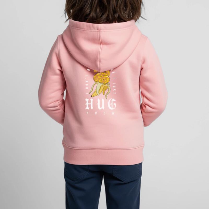 python royal serpent propriétaire banane python royal Sweat Premium à capuche zippé enfant bio