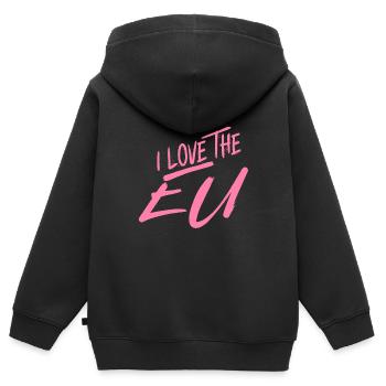 Brexit Europe European Union EU election European elections - Kids Premium Organic Zip-up Hoodie - black - Back - AI Model Kid Male (0cm)
