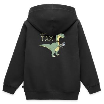 Steuerberater Steuerfachangestellter Steuer Shirt - Kinder Premium Organic Zip Hoodie - Schwarz - Hinten - AI Model Kid Male (0cm)