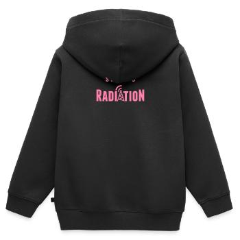 Krebs Mobilfunk Anti 5G Strahlung 5G Gegner - Kinder Premium Organic Zip Hoodie - Schwarz - Hinten - AI Model Kid Male (0cm)