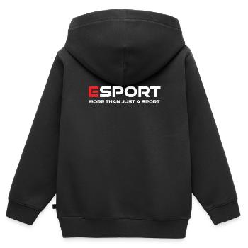 Esport Online Gaming Gamer - Kinder Premium Organic Zip Hoodie - Schwarz - Hinten - AI Model Kid Male (0cm)