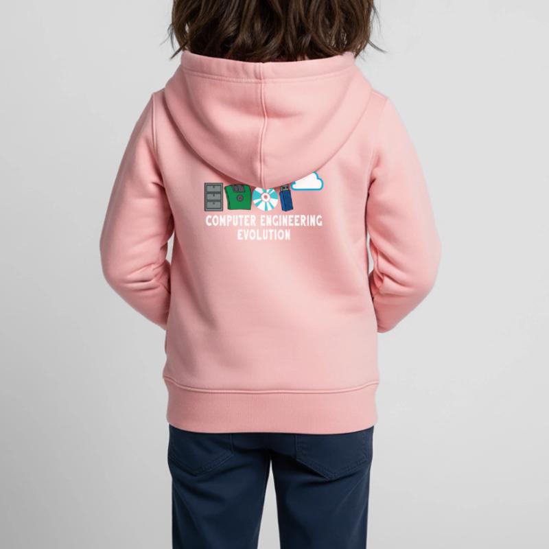 Programmierer Code Informatik Software Entwickler Kinder Premium Organic Zip Hoodie