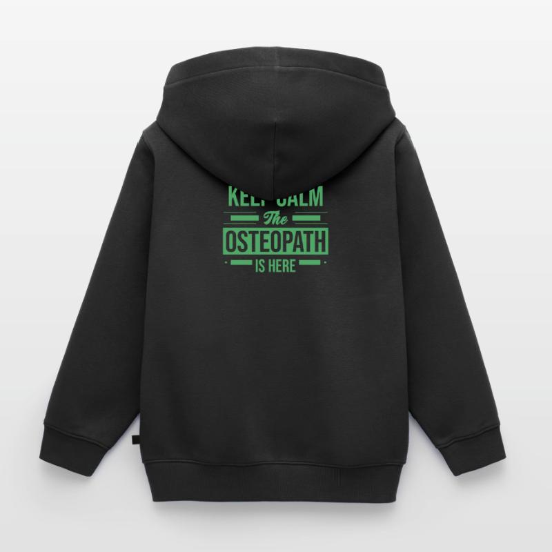 Practice osteopath osteopath osteopathy team Kids Premium Organic Zip-up Hoodie