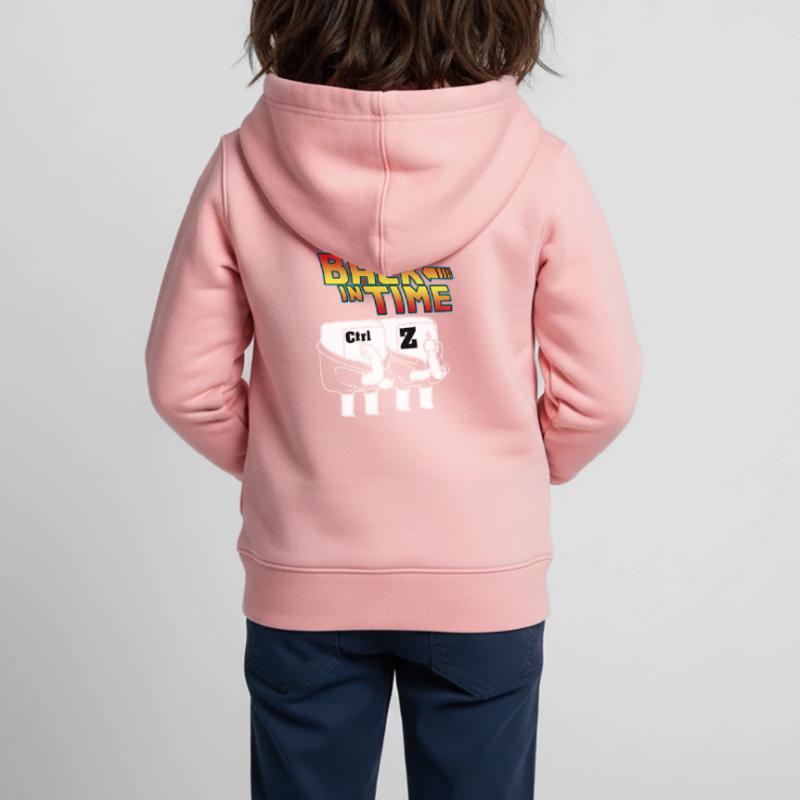 PC Computer Hacker Nerd Informatiker Geek Admin Kinder Premium Organic Zip Hoodie