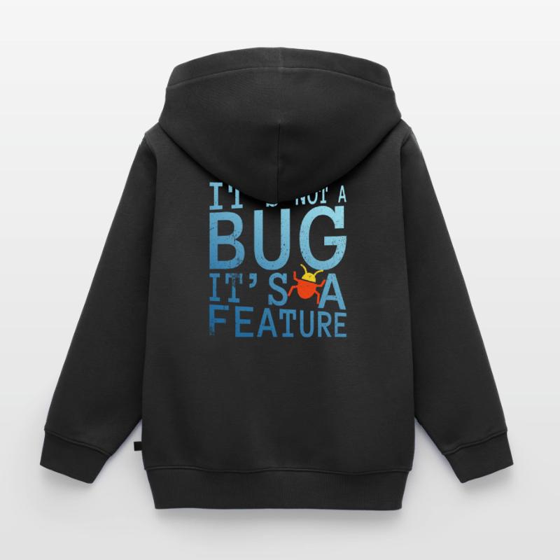 Programmierer Coder Geschenkidee Kinder Premium Organic Zip Hoodie